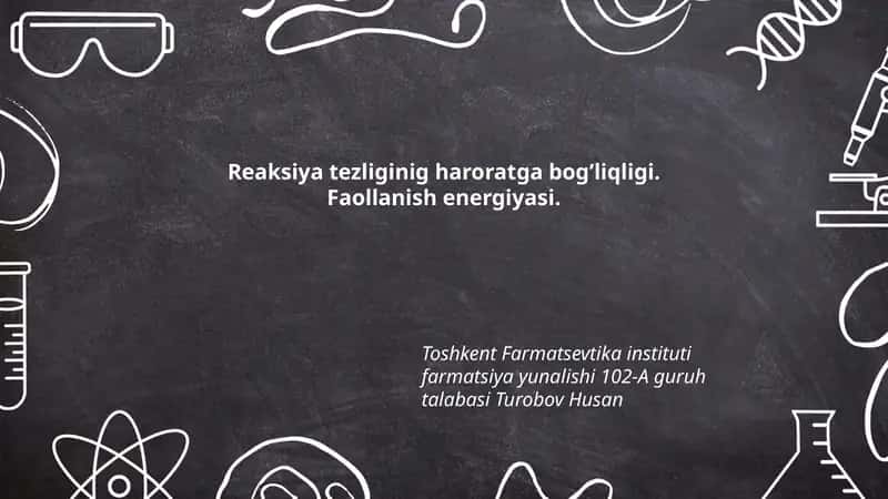 Farmatsevtika instituti farmatsiya yunalishi
