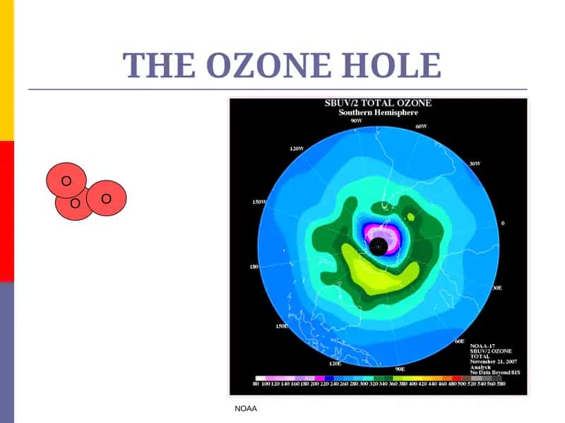 THE OZONE HOLE
