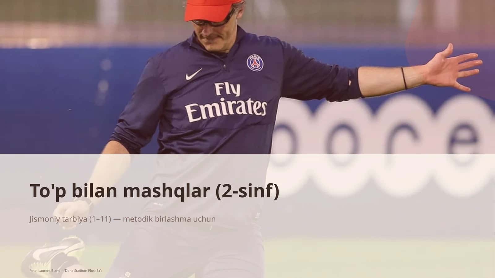 To'p bilan mashqlar (2-sinf)