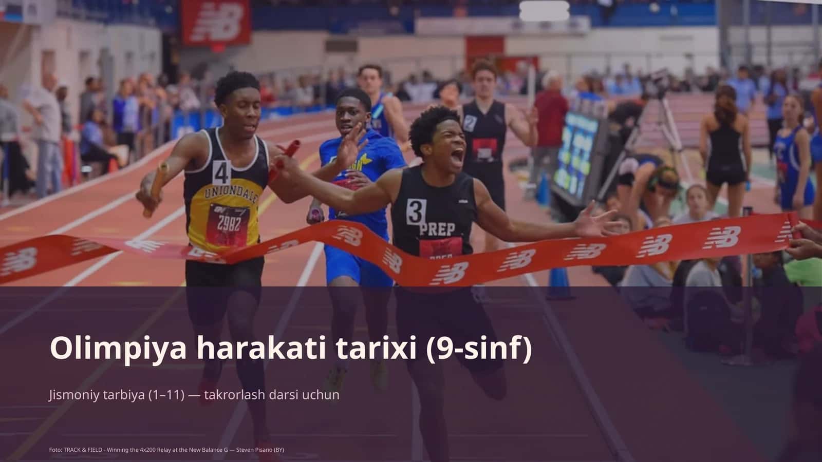 Olimpiya harakati tarixi (9-sinf)