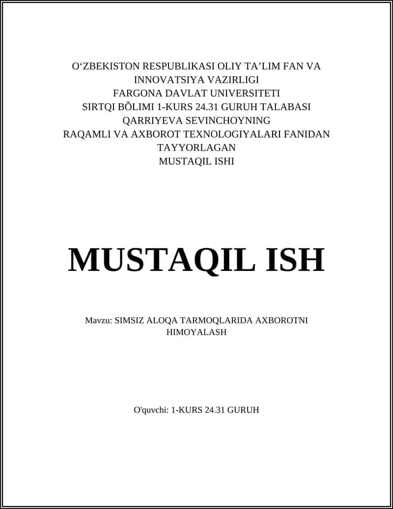 Zararli dasturlardan himoya qilish