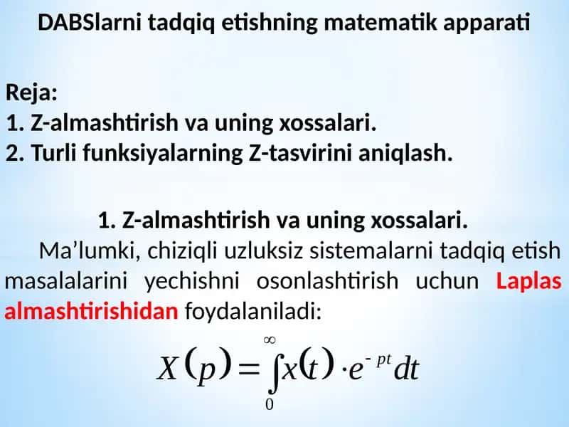 Matematik apparati