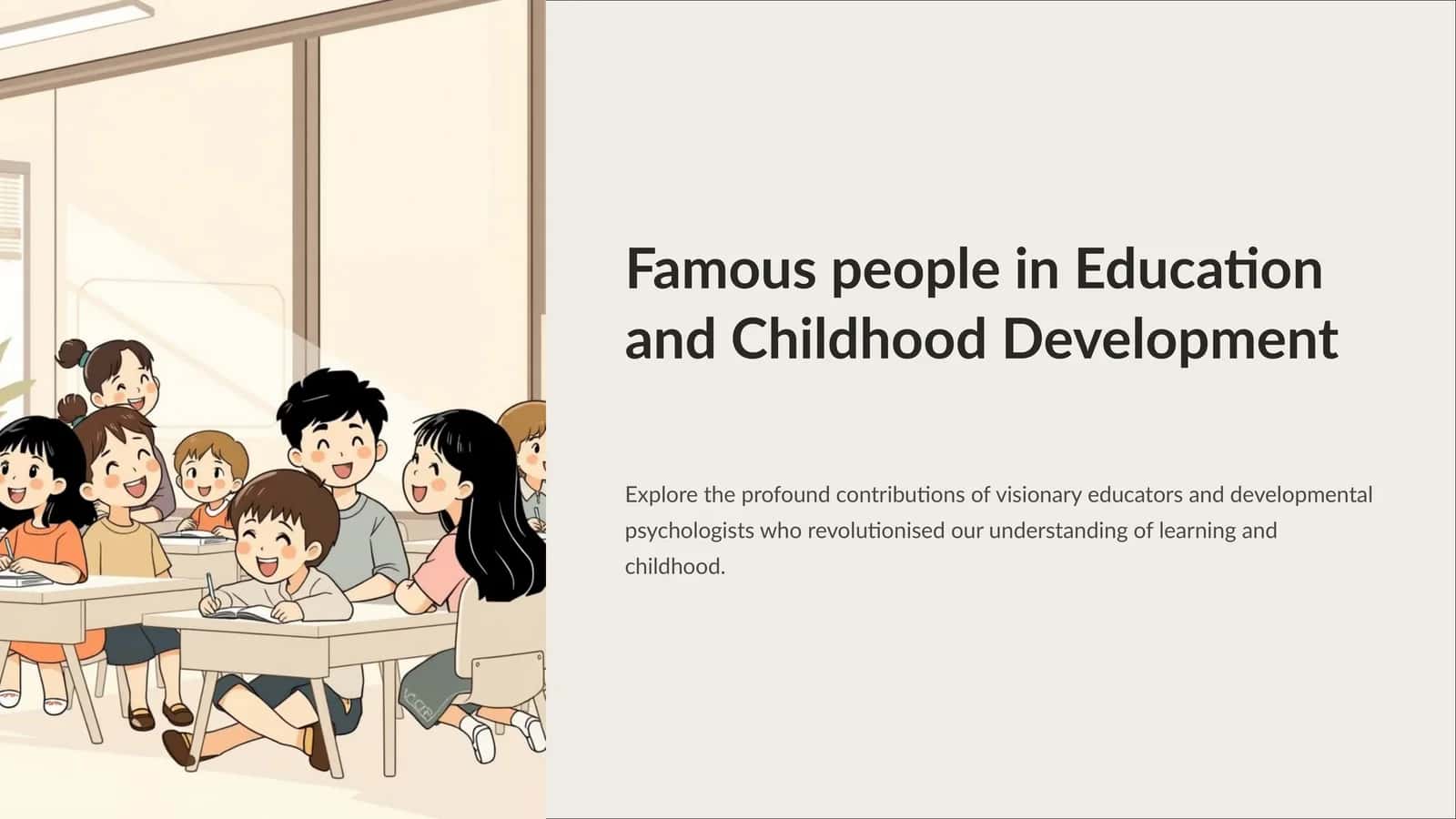 Famous people in education