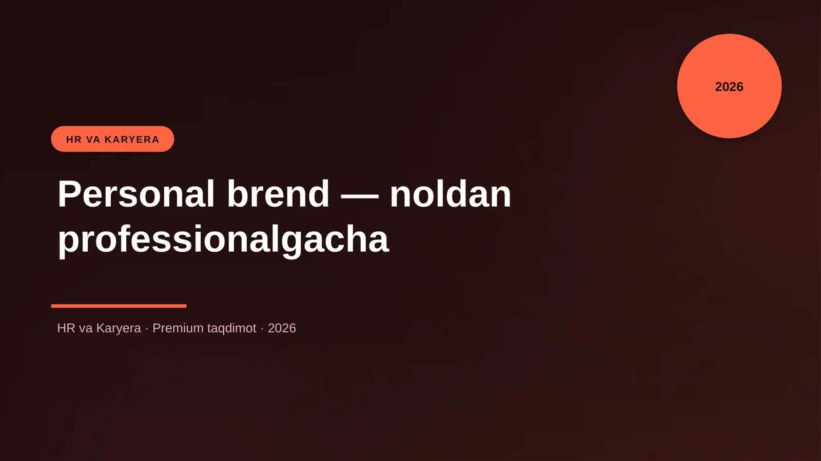Personal brend — noldan professionalgacha