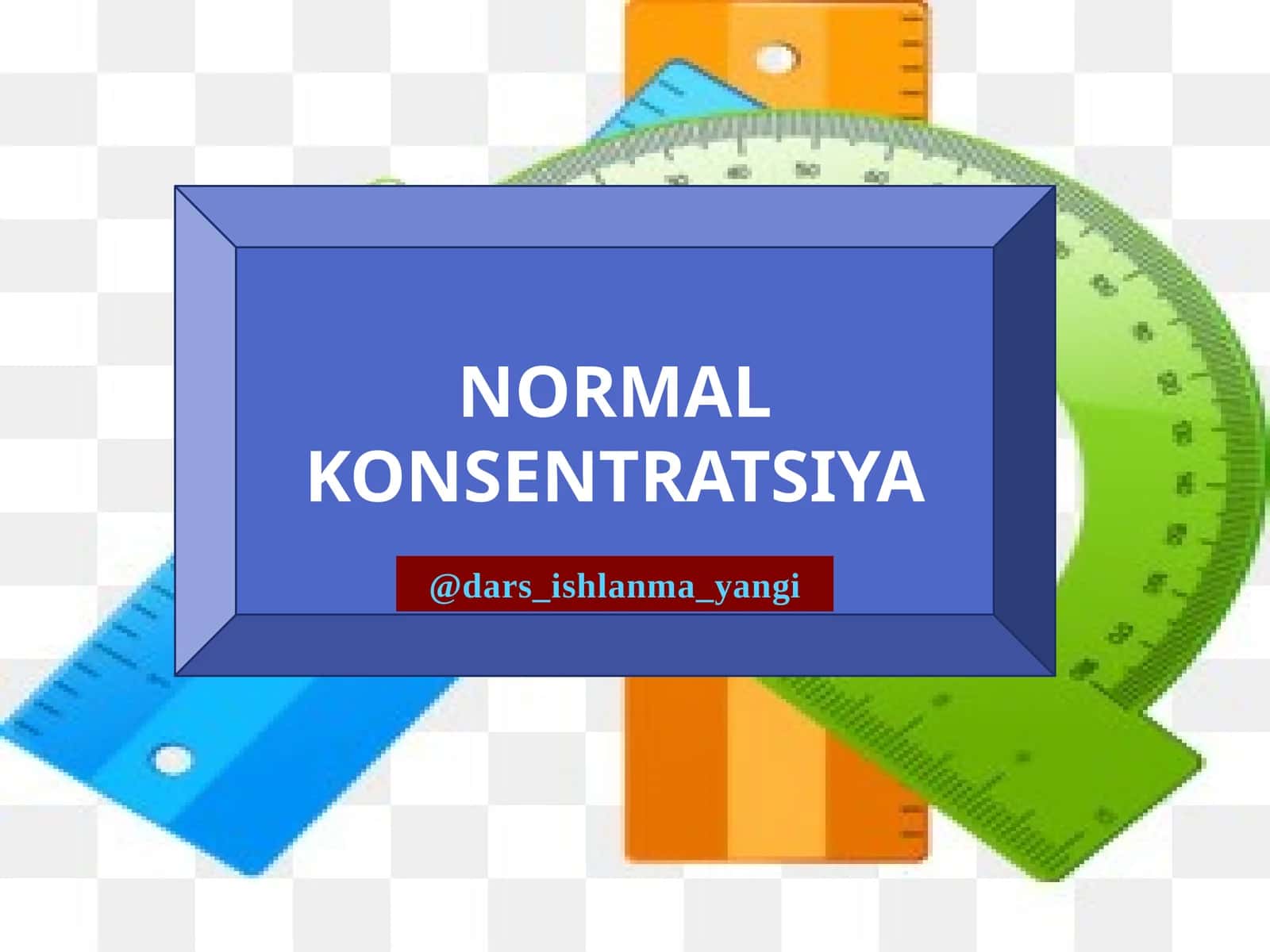 NORMAL KONSENTRATSIYA