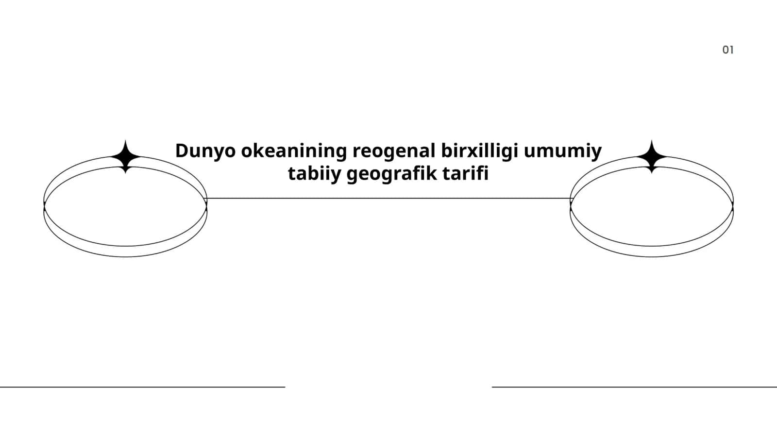 Dunyo okeanining reogenal birxilligi umumiy tabiiy geografik tarifi