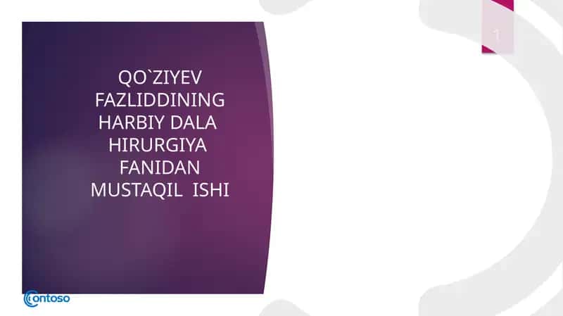 OQQ QO’LANILGAN SHAROITDA SUV TAMINOTINI SANITAR NAZORATIDAN O’TKAZISH