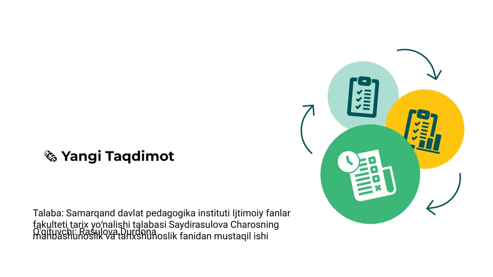 Yangi Taqdimot