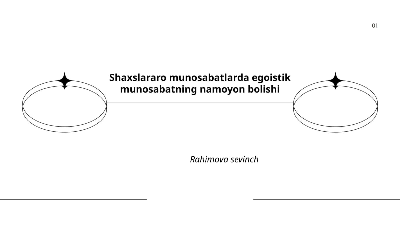 Egoizm va empatiya munosabatlari