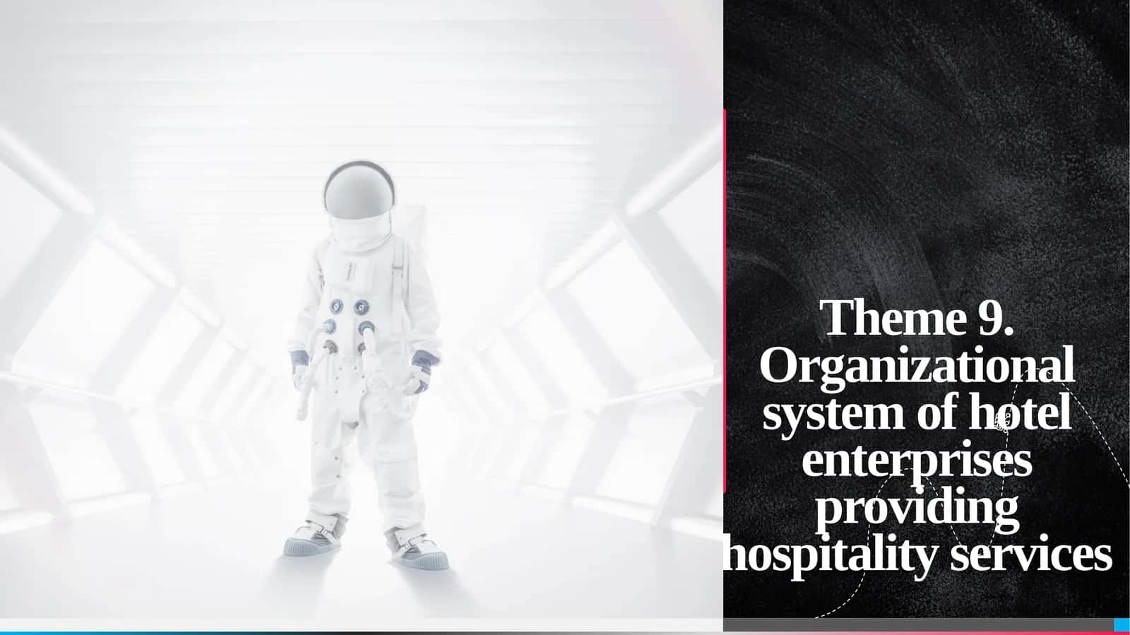 Theme9. Organizational system of hotel enterprises providing hospitality services