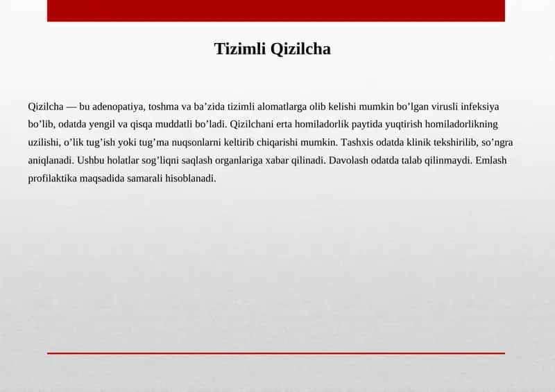 Qizilcha