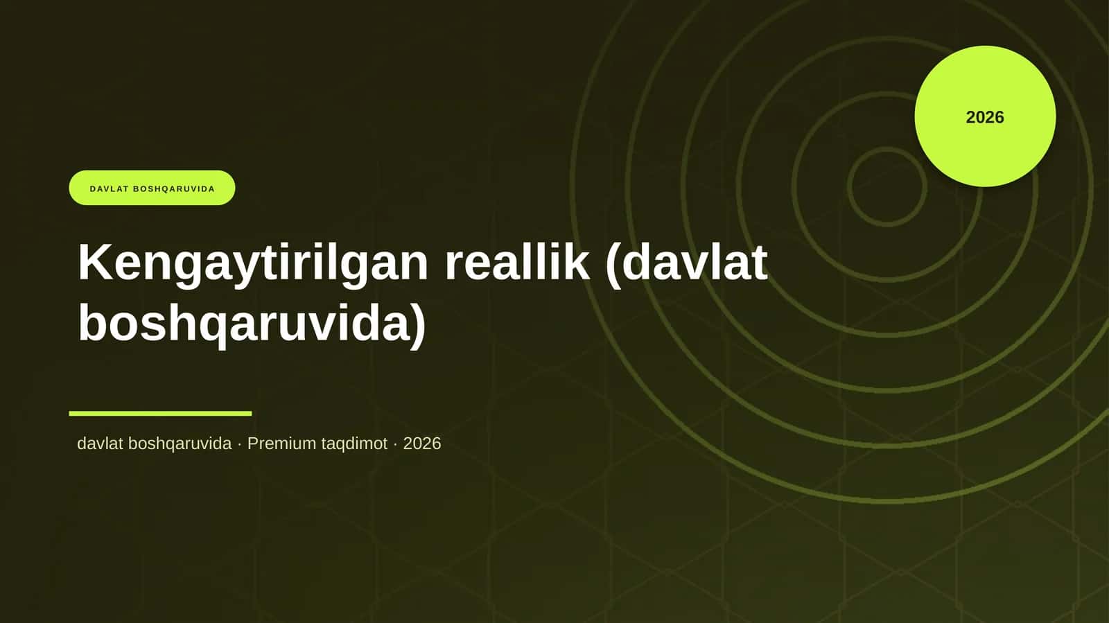 Kengaytirilgan reallik (davlat boshqaruvida)