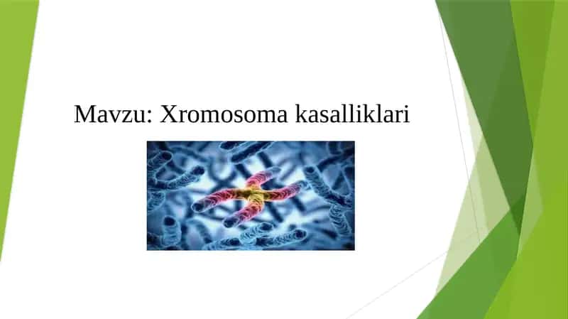 Xromosoma kasalliklari