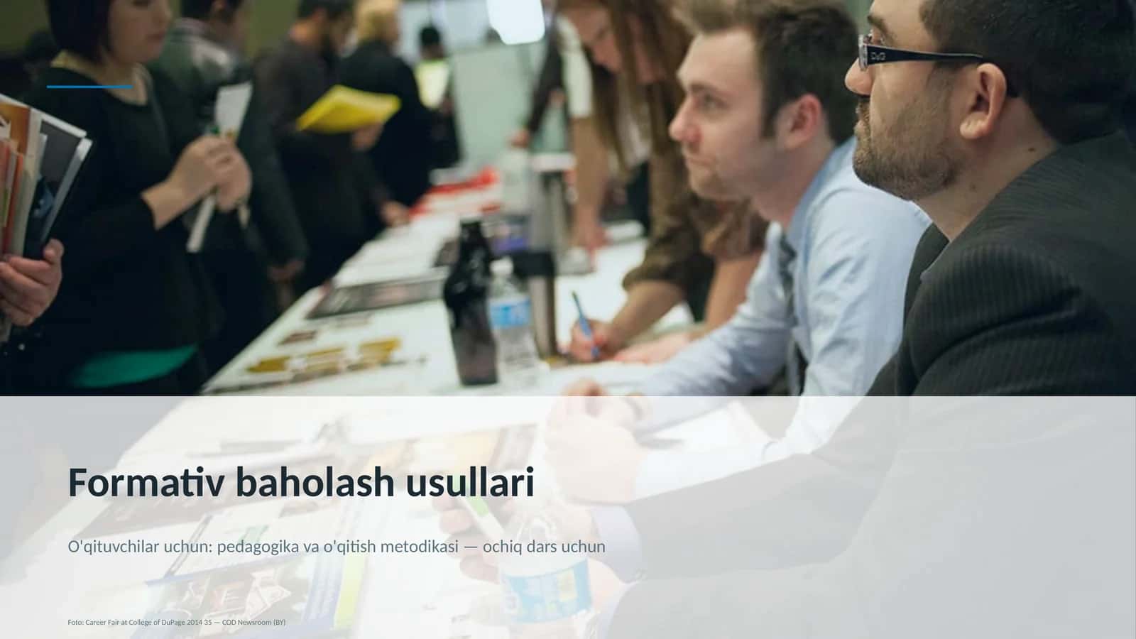 Formativ baholash usullari