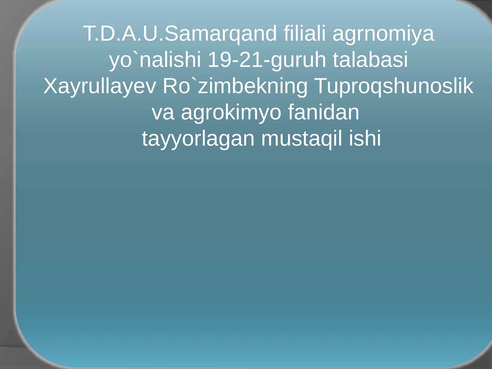 MIKROELEMENTLARNINGOʻSIMLIKLARHAYOTIDAGI AHAMIYATI