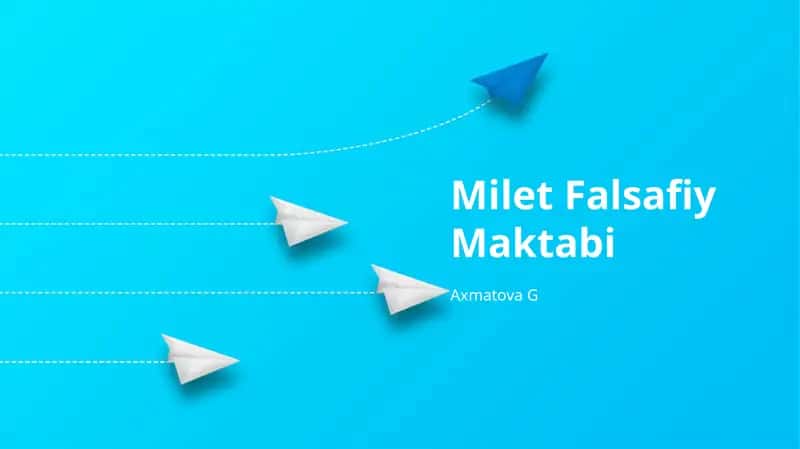 Milet Falsafiy Maktabi