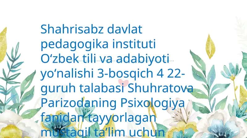 Pedagogik faoliyat
