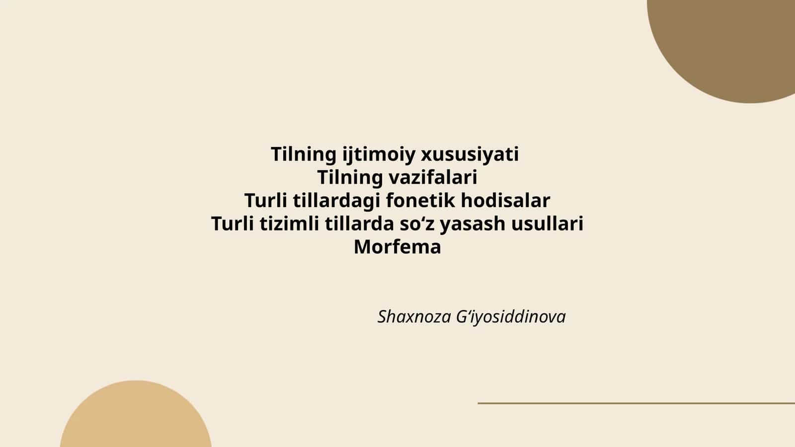 Tilning ijtimoiy xususiyati