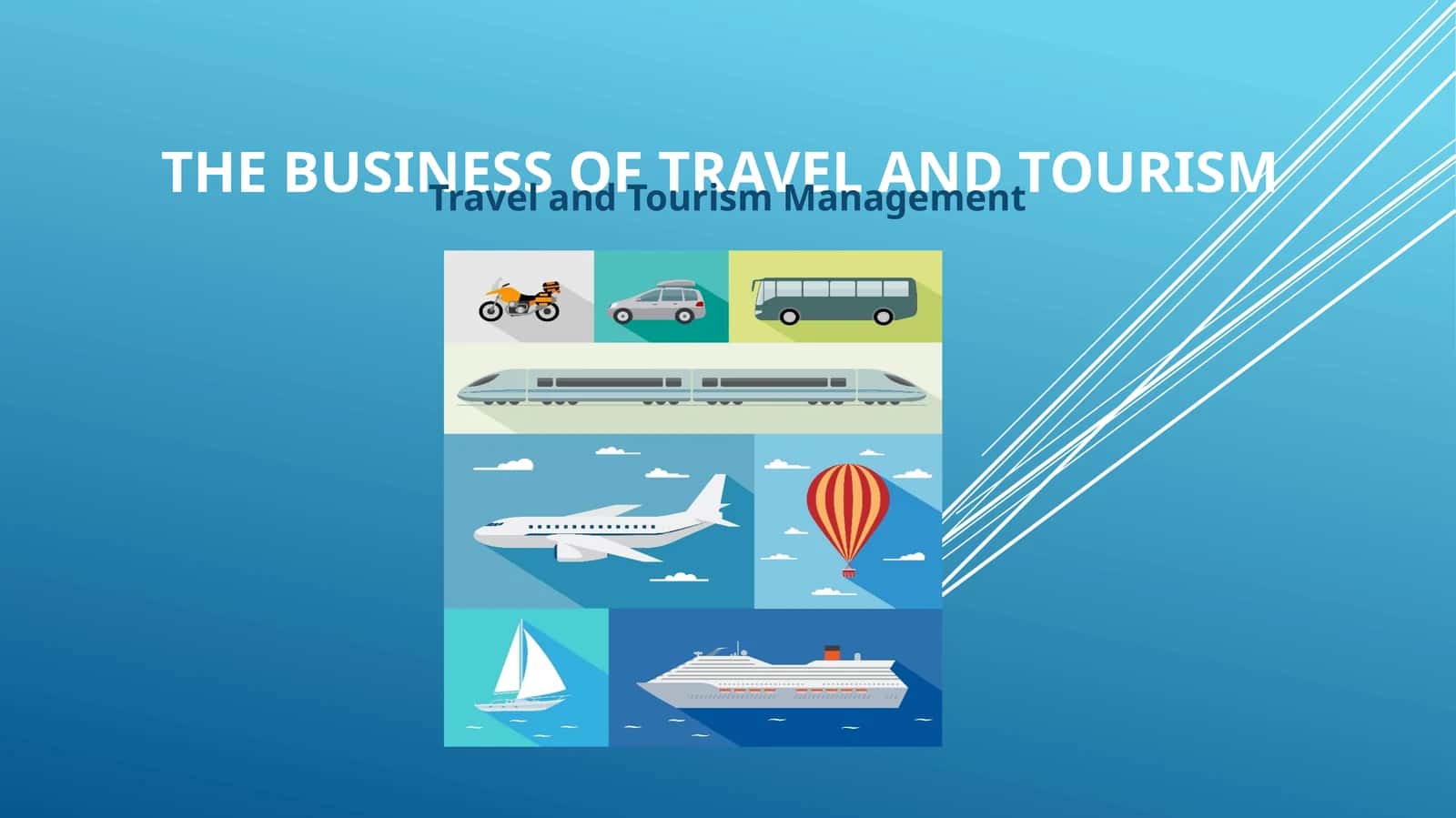 The Business of travel and tourism