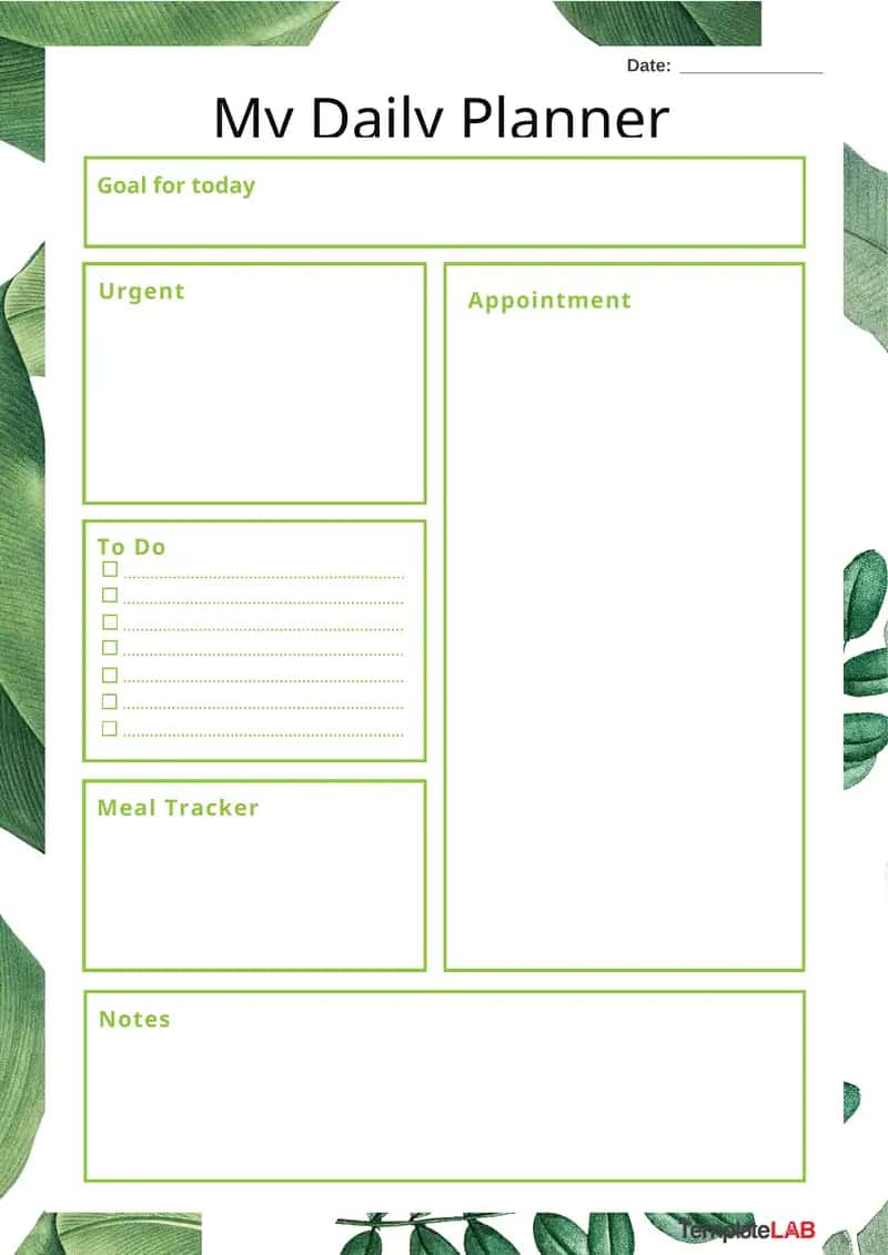 My Daily Planner , kundalik reja uchun