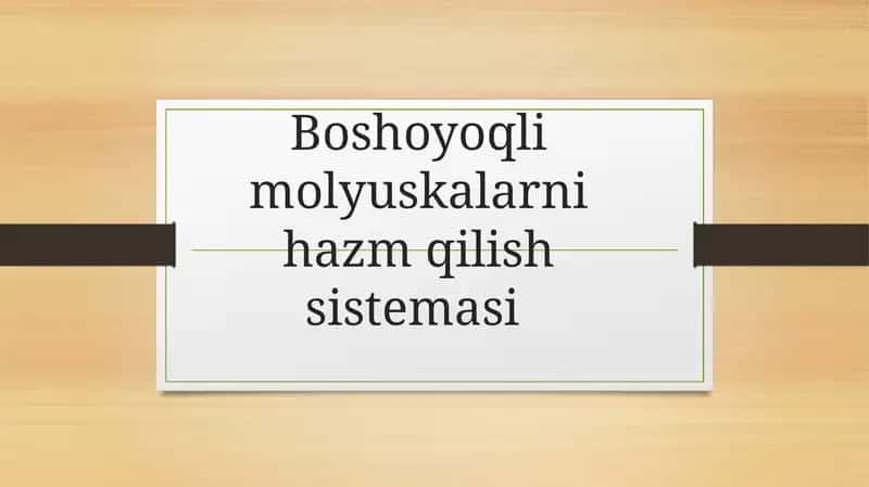 Hazm qilish sistamasi