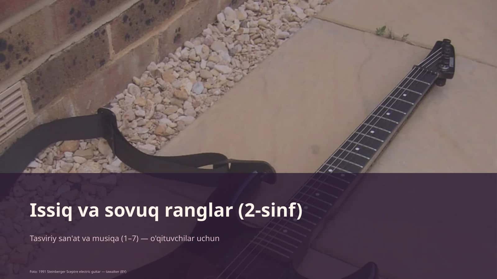 Tasviriy san'at va musiqa (1-7)