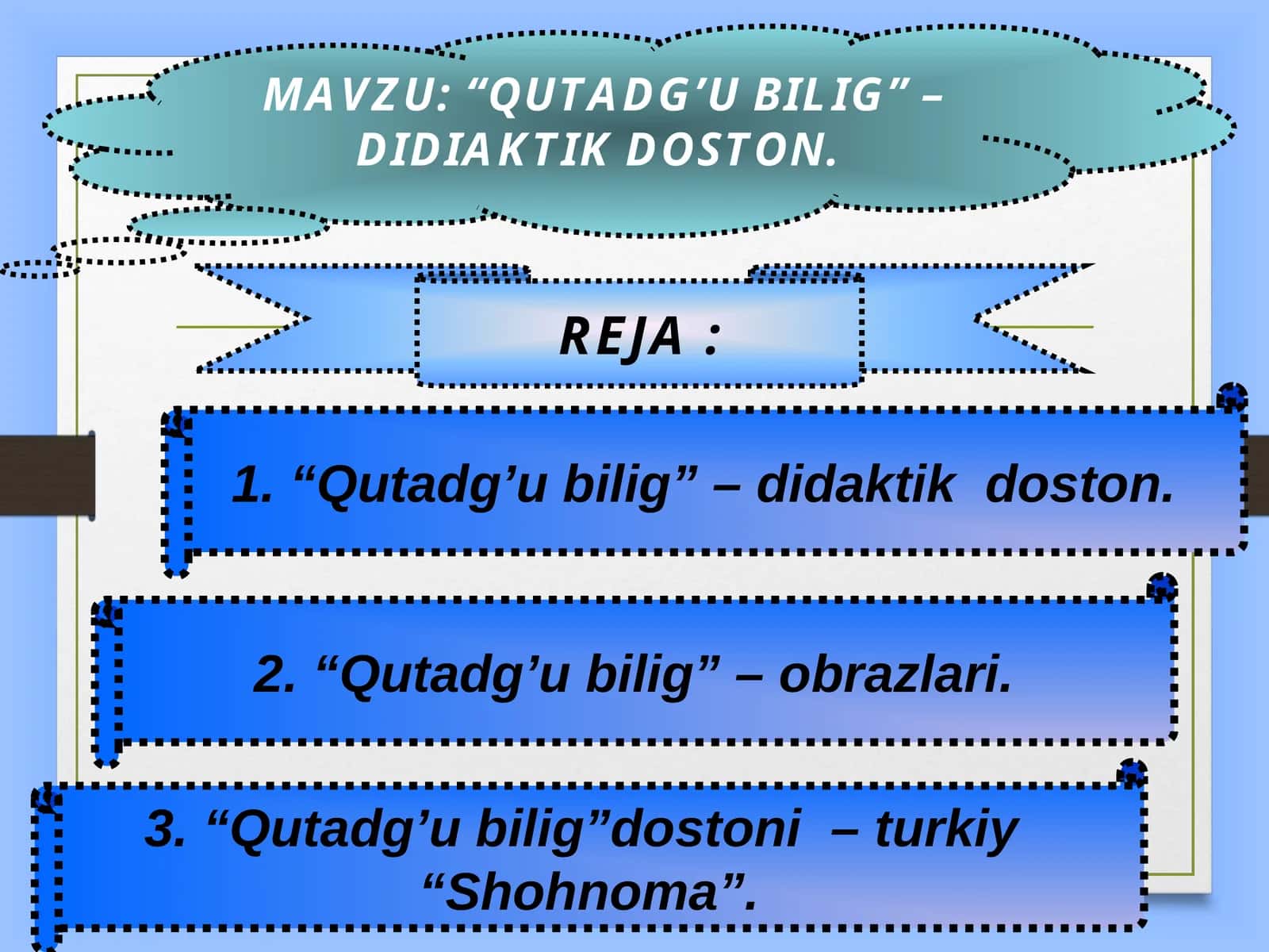Qutadg’u bilig