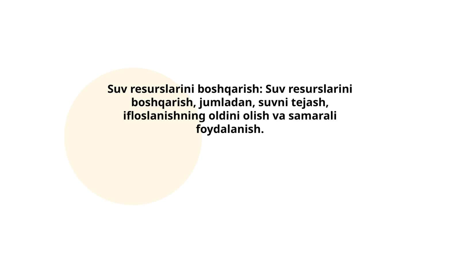 Suvni tejash texnologiyalari
