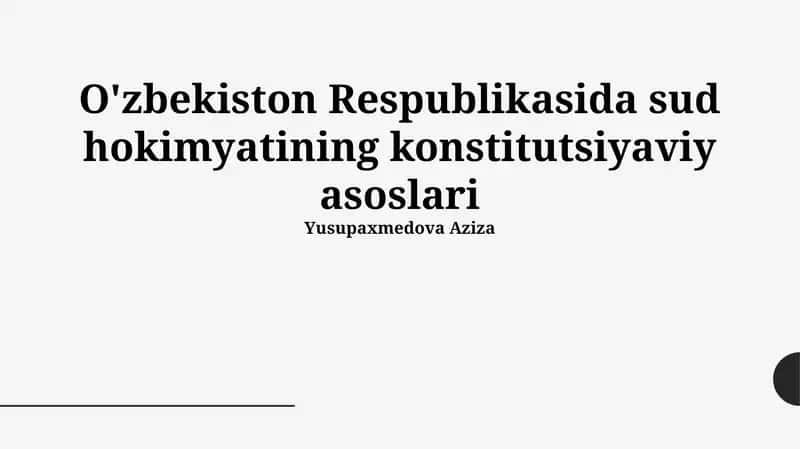 Oliy sud tizimi