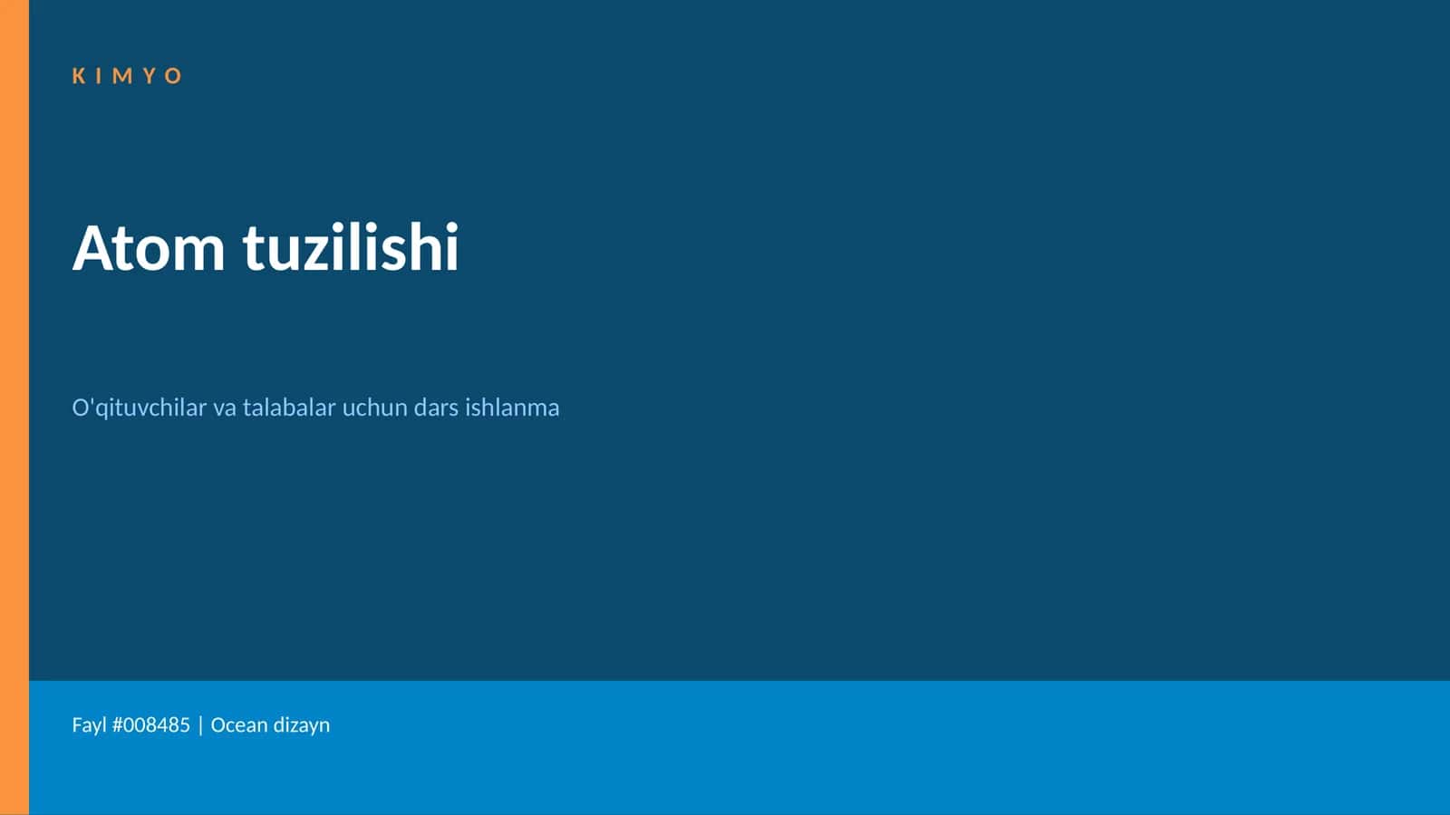 Atom tuzilishi