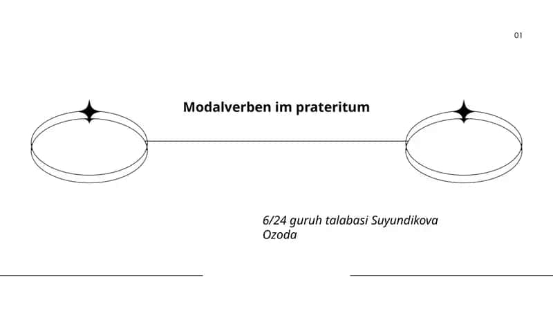 Modalverben im Präteritum
