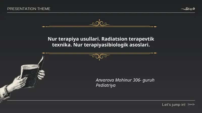 Nur terapiya usullari
