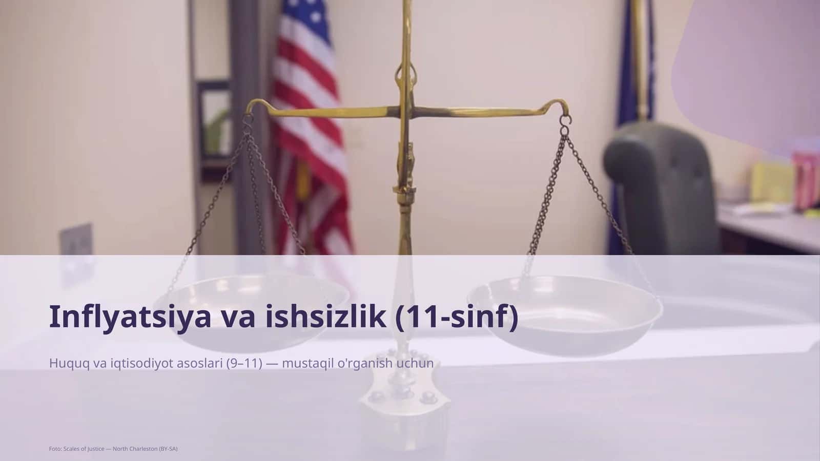 Inflyatsiya va ishsizlik (11-sinf)
