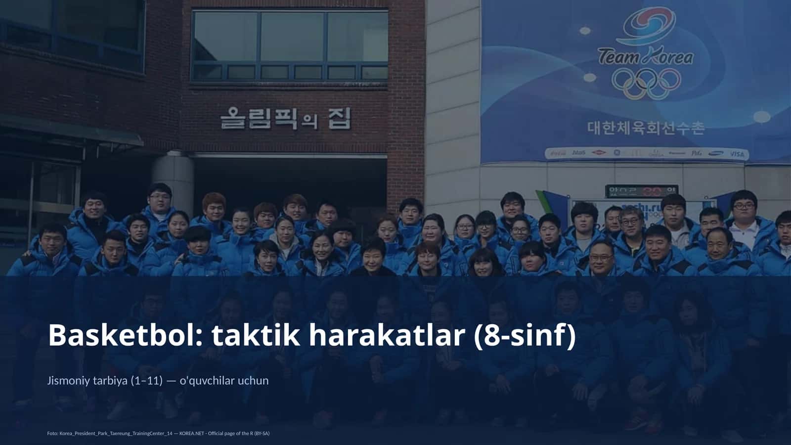 Basketbol: taktik harakatlar (8-sinf)