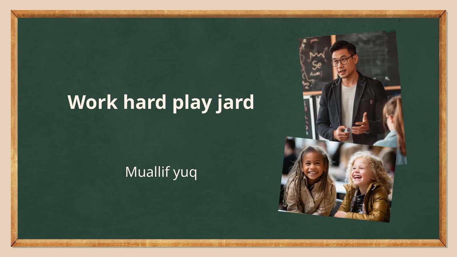 The Psychology of Work and Play