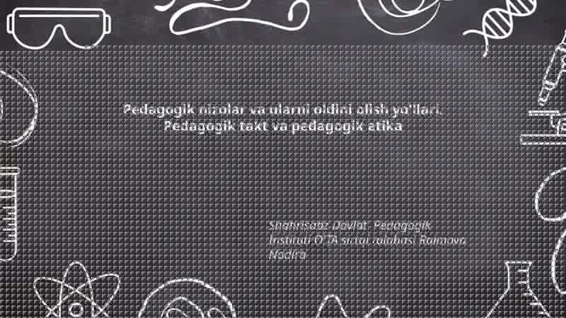 Pedagogik nizolar va ularni oldini olish yo'llari