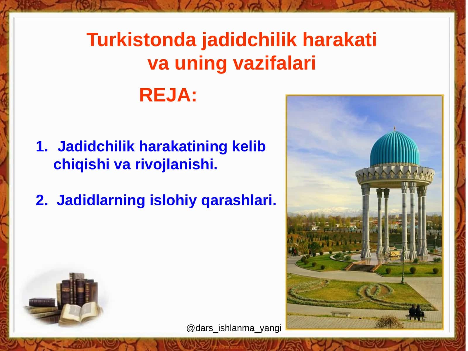 Turkistondagi jadidchilik harakati