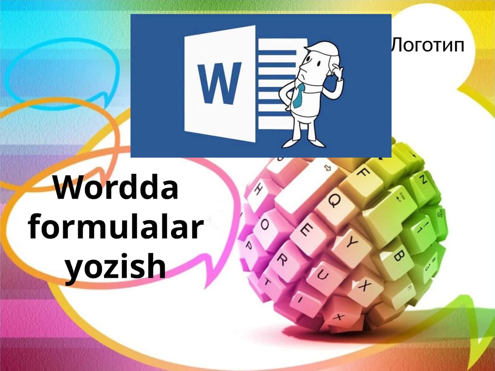 Wordda formulalar yozish