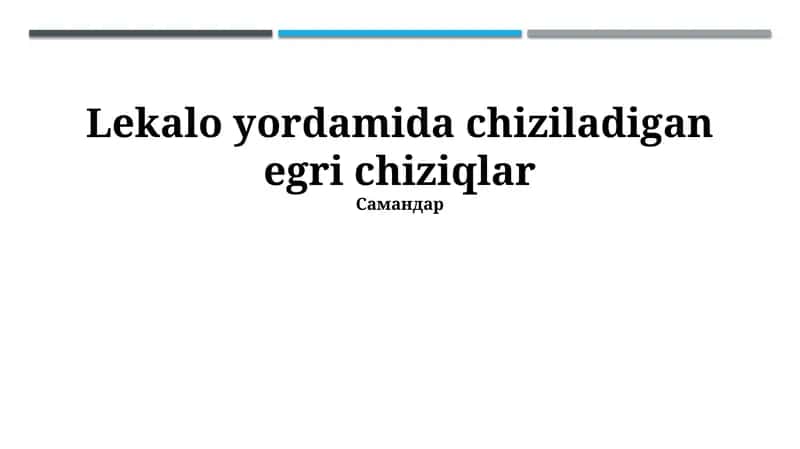 Kompas Yordamida Chizilgan Egrilgan Chiziqlar