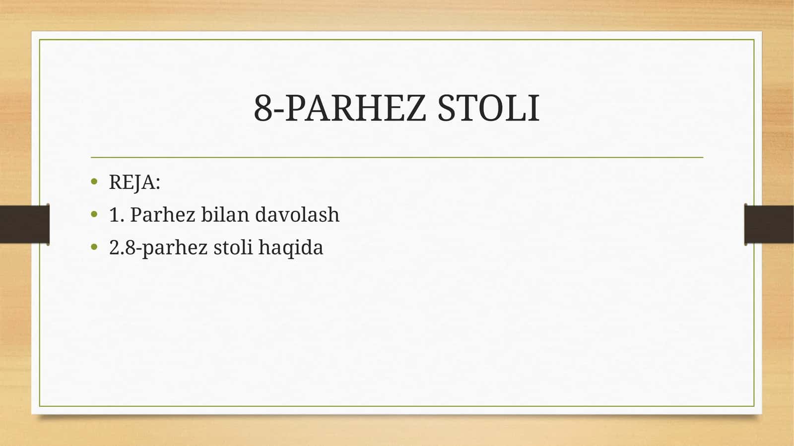 8-PARHEZ STOLI
