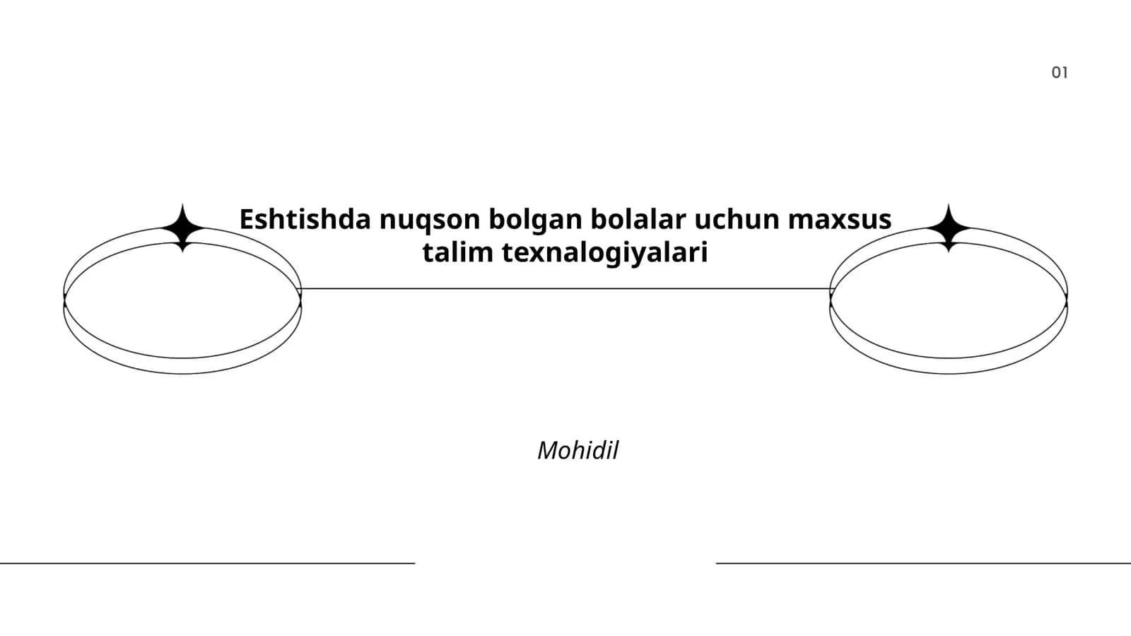 Eshtishda nuqson bolgan bolalar uchun maxsus talim texnalogiyalari