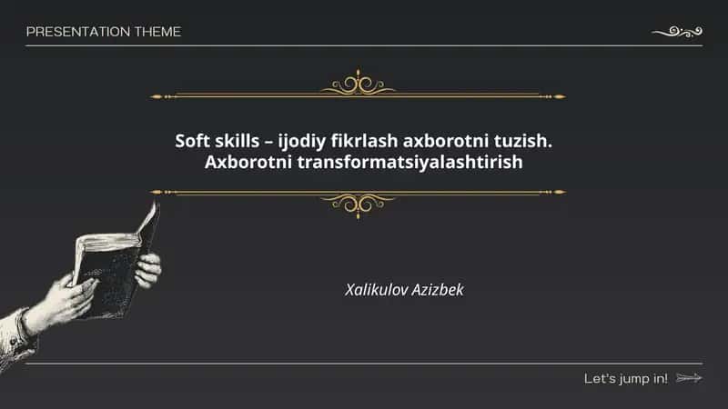 Ijodiy fikrlashning mohiyati