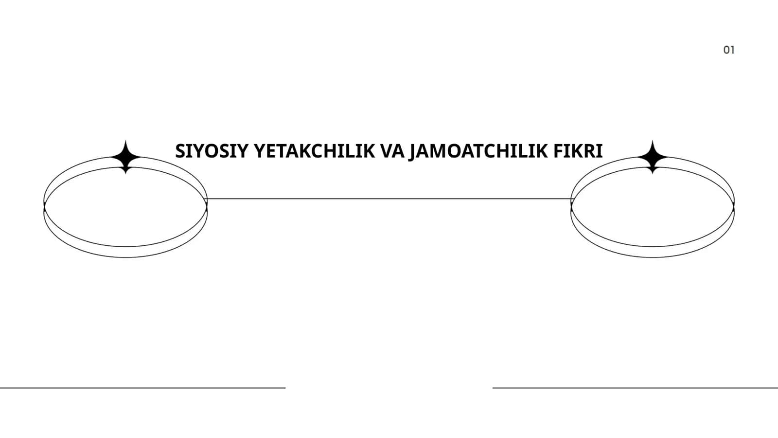 SIYOSIY YETAKCHILIK VA JAMOATCHILIK FIKRI