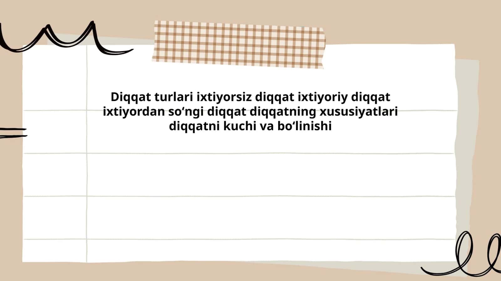 Diqqat Turlari