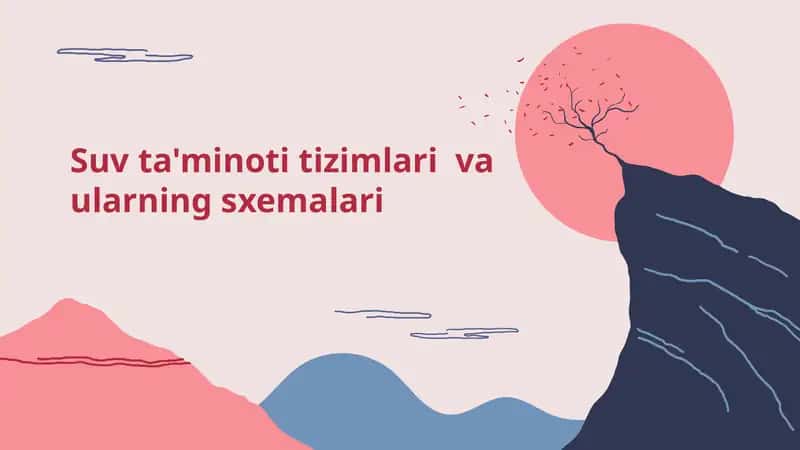 Suv ta'minoti tizimlari