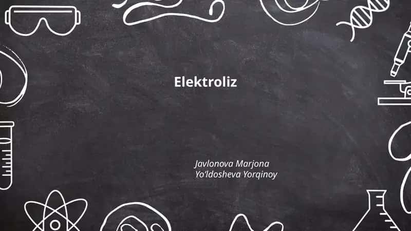 Elektroliz