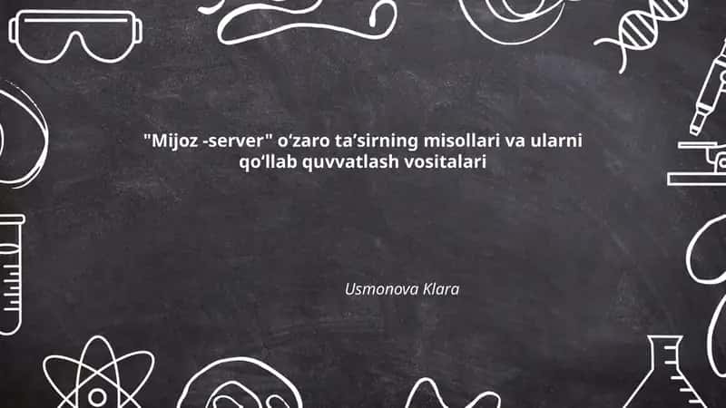 Mijoz-server