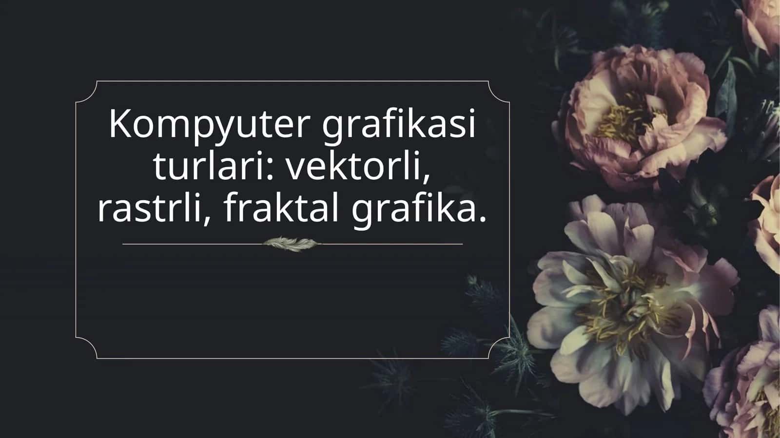 Kompyuter Grafikasi