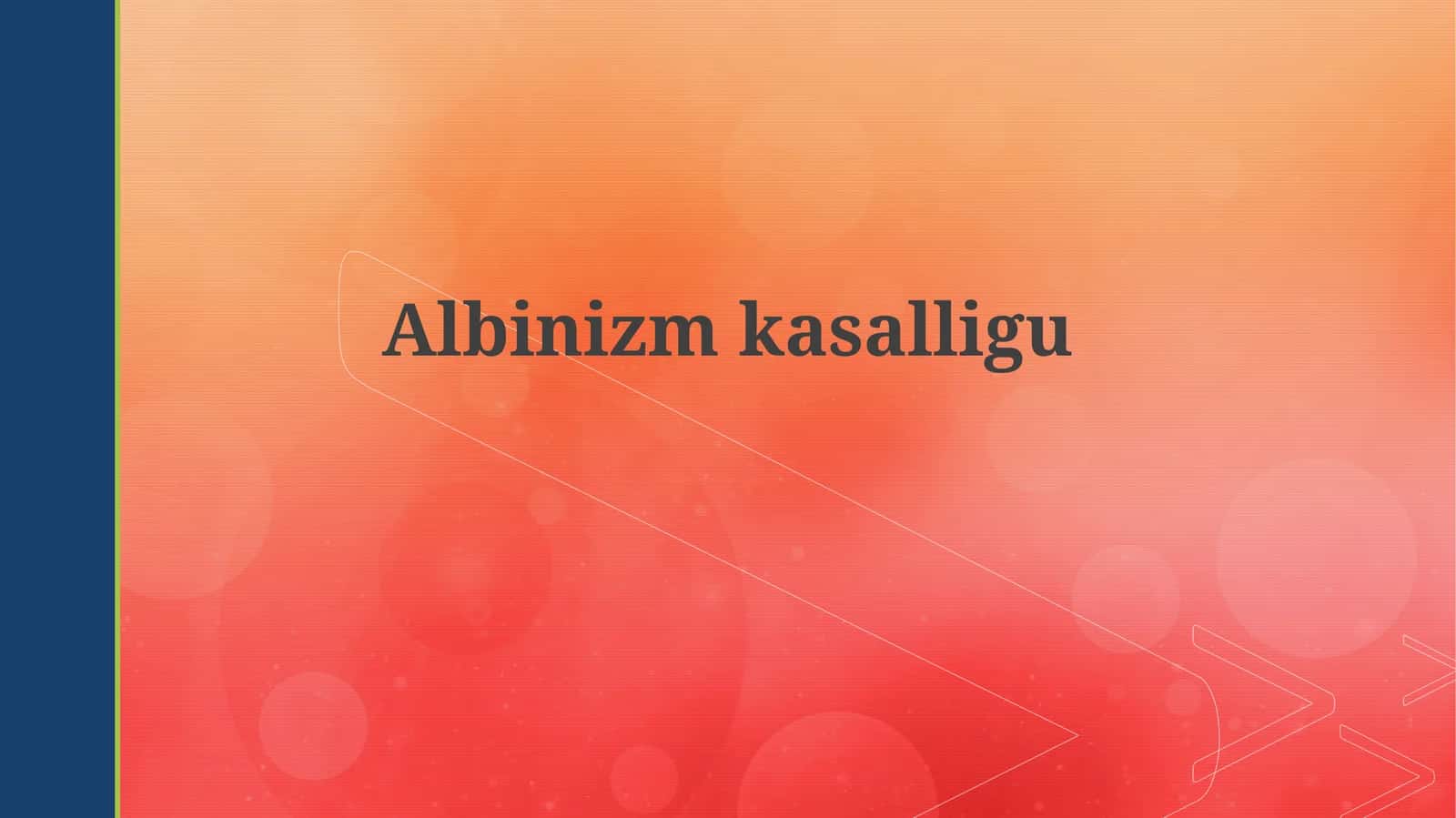 Albinizmkasalligu