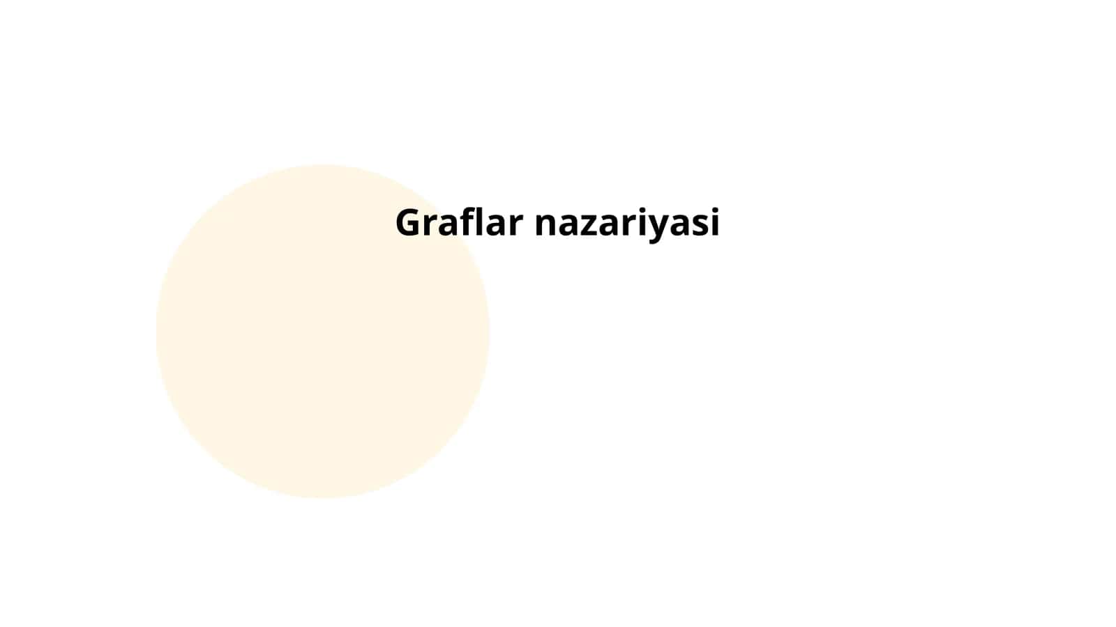 Graflar nazariyasi